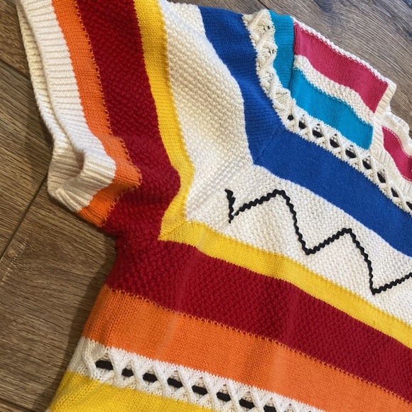 Vintage Alfred Dunner Knit short sleeve top - Picture 4 of 7